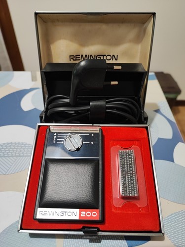 Rasoio vintage remington - vintage, 200