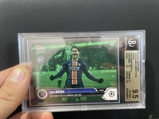 24/25 Topps Now Senny Mayulu Rookie /99 First Ucl Goal BGS 9.5 GEM MINT POP 1