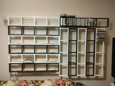 N°12 Scaffale da parete nero