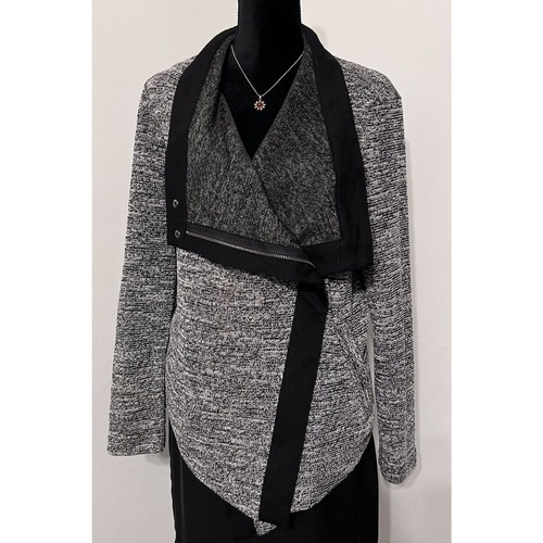 Giacca asimmetrica zip - zip, by
