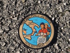 Vespa club toppa patch (No Placca Plakette Plaque Piaggio) Rara ×..