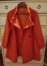 Cappotto donna arancione 