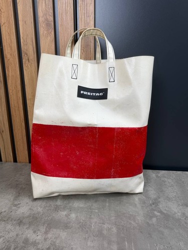 Freitag recycled shopper white - recycled,