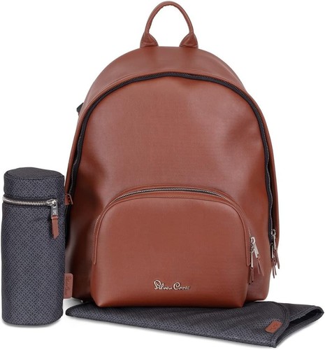 Zaino pelle vegan silver - in,