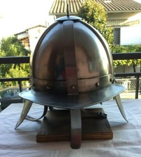 Elmo taschetto cavalleria rievocazione 1600 tedesco