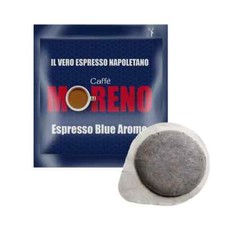 CAFFE' MORENO 150 CIALDE ESPRESSO BLU AROMA  IN CARTA ESE 44MM