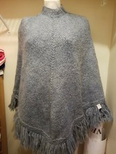 Poncho artigianale 100 lana - poncho, 100%