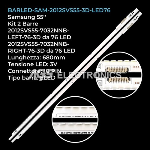 Kit barre strip led tv - kit, 2