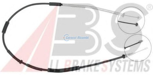Cavo freno mano fiat stilo - a,