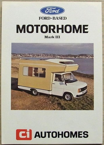 Ford motorhome iii ci - motorhome, mk