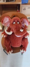 Peluche Tantor Disney Tarzan , Originale Vintage , Con Tasca Porta Cose