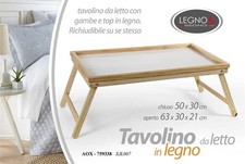 TAVOLINO DA LETTO IN LEGNO