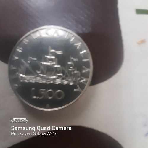 500 lire argento 1965 - argento,