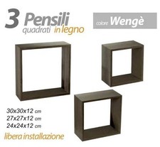 Set 3 Pensili Sospesi A Forma