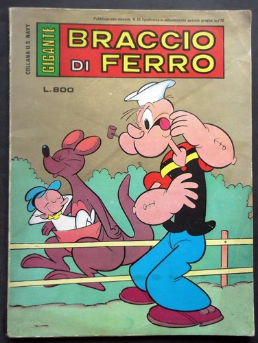 Braccio ferro gigante 33 - ferro,