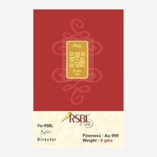 8 Grammi 24Kt 999 Purezza Vero