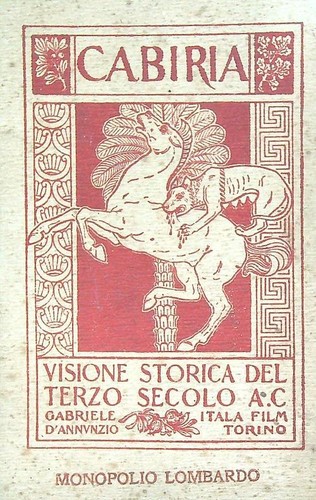 Cabiria visione storica del - cabiria.,