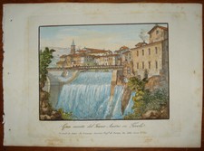 stampa antica old print lazio