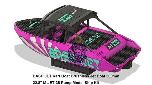 Bash jet kart boat - boat,