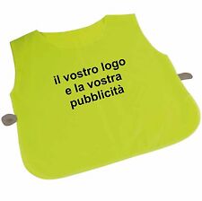 14 pettorina casacca poliestere calcio basket pallavolo personalizzata stampata