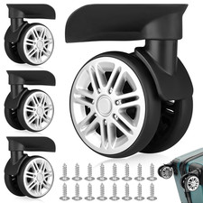 2 Paia Ruote Trolley Ricambio