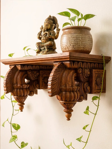 Coppia staffe parete in - coppia,