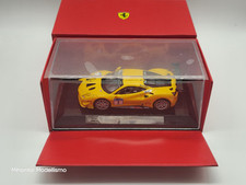 Ferrari 488 Challenge Giallo 1:43 Burago Signature In Box