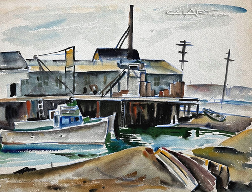 Quadro acquerello anni 30 - acquerello,