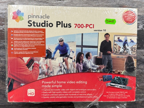Pinnacle studio plus 700 - pinnacle,