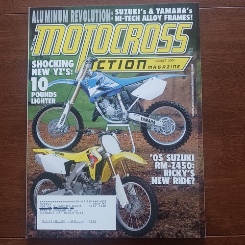 Motocross action august 2004 - motocross,
