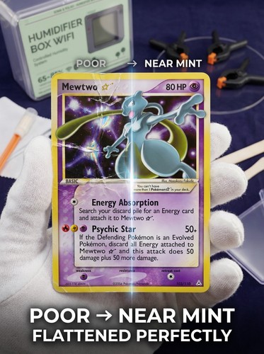 Tcg card flattening - tcg,