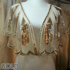 Stola bolero donna glitter