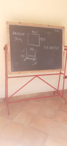 Lavagna scolastica bifacciale - lavagna,