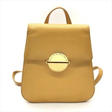 Zaino Givenchy in pelle giallo borsa vintage autentico