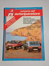 Fiat Ritmo Turbo DS, Altro ^ Vedi Foto Sommario ^ N.A.R. Fiat 03/1986