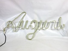 AUGURI 3D Scritta Luminosa Led
