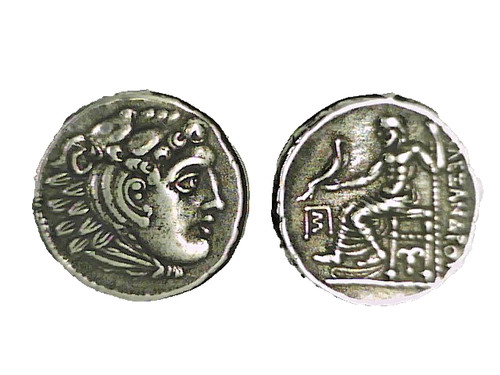 Alessandro grande dracma - la,