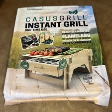 CASUS GRILL Griglia istantanea biodegradabile ed ecologica NUOVO SIGILLATO in fabbrica
