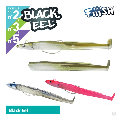 Fiiish black eel lures combo - fiiish,