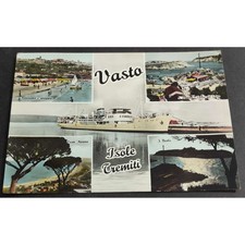 Cartolina Vasto - Isole Tremiti - Panorama e Spiaggia - S. Domino - Toppa del Ca