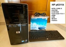 Computer Desktop Intel Core i5 "HP P6311 IT" - 8GB Ram - Tastiera - Modem - HDMI