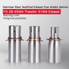 Adattatore scarico moto