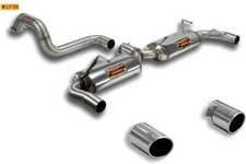 Scarico sportivo duplex Supersprint Fiat 500 Abarth 1.4 dall'anno 09 destro sinistro 1x100