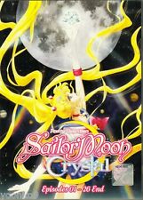 DVD Sailor Moon Crysta TV 1 - 26 End English Subtitle Anime ALL Region Box Set