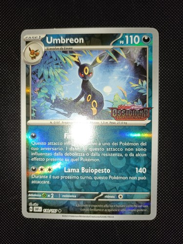 Pokémon tcg umbreon 130 - tcg, 130/197