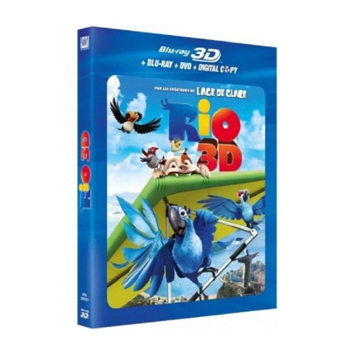 Rio blu ray - 3d, 3d+blu-ray+dvd