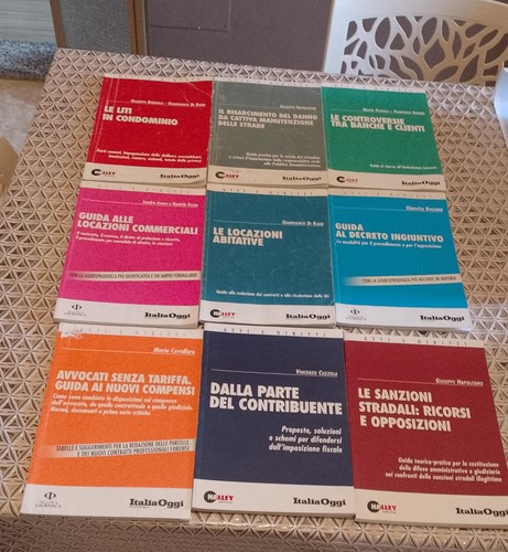 Lotto libri giuridici - lotto, 9