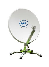 Antenna Satellitare BRETI 4K Parabola Portatile Camping Campeggio Caravan Camper