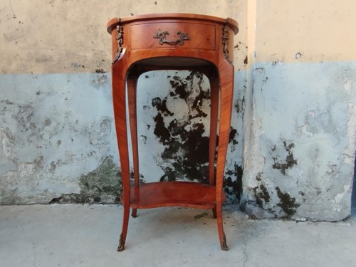 Antico tavolino ovale - ovale, fagiolo