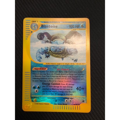 Blastoise 004 165 - blastoise, expedition